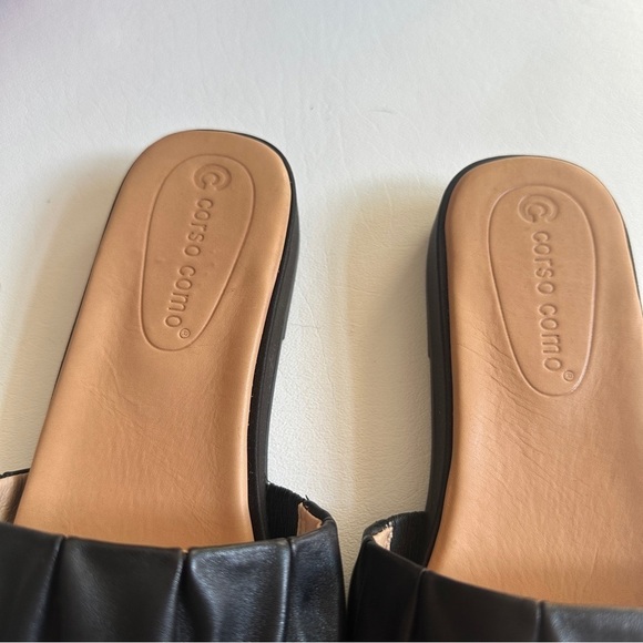 Corso Como Harisya Glove Leather Sandals Womens Size 8 Minimalist Cushioned Shoe - Picture 5 of 9